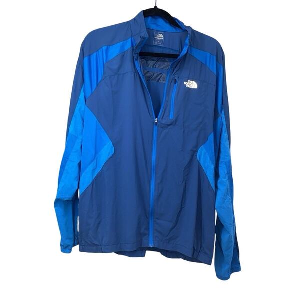 The North Face Flight Series Jacket Mens M Blue Full Zip Light Running - Picture 1 of 13